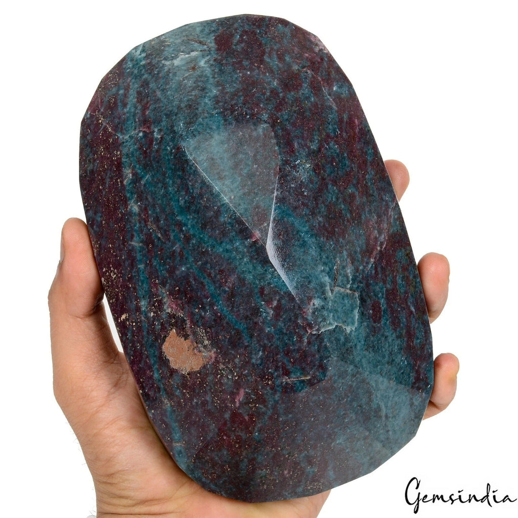 2.8 Kilo Untreated & Natural HUGE Ruby Kyanite Earth-Mined Oval Cut Gemstone