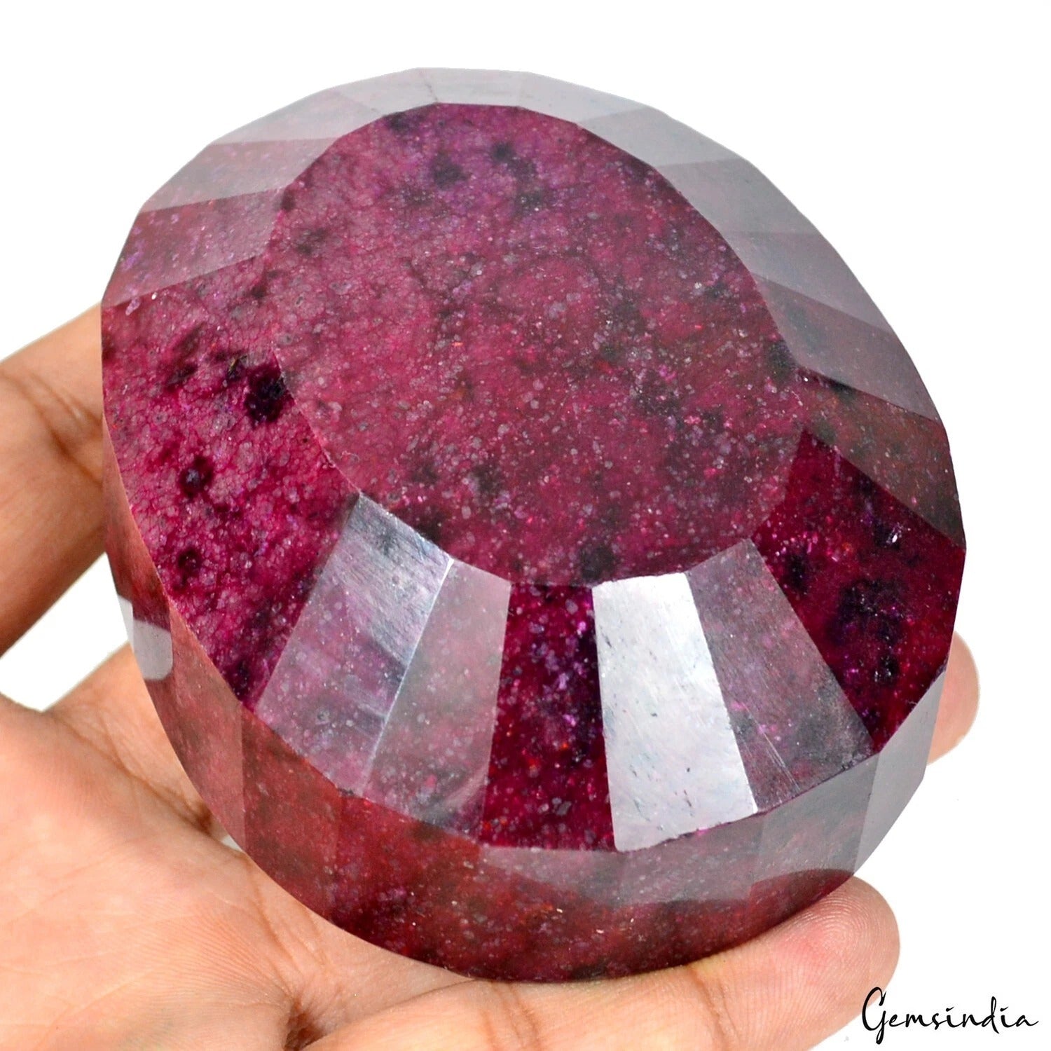 Museum Size 2780 Ct Natural African Dark Red Ruby Oval Earthmined Huge Loose Gem