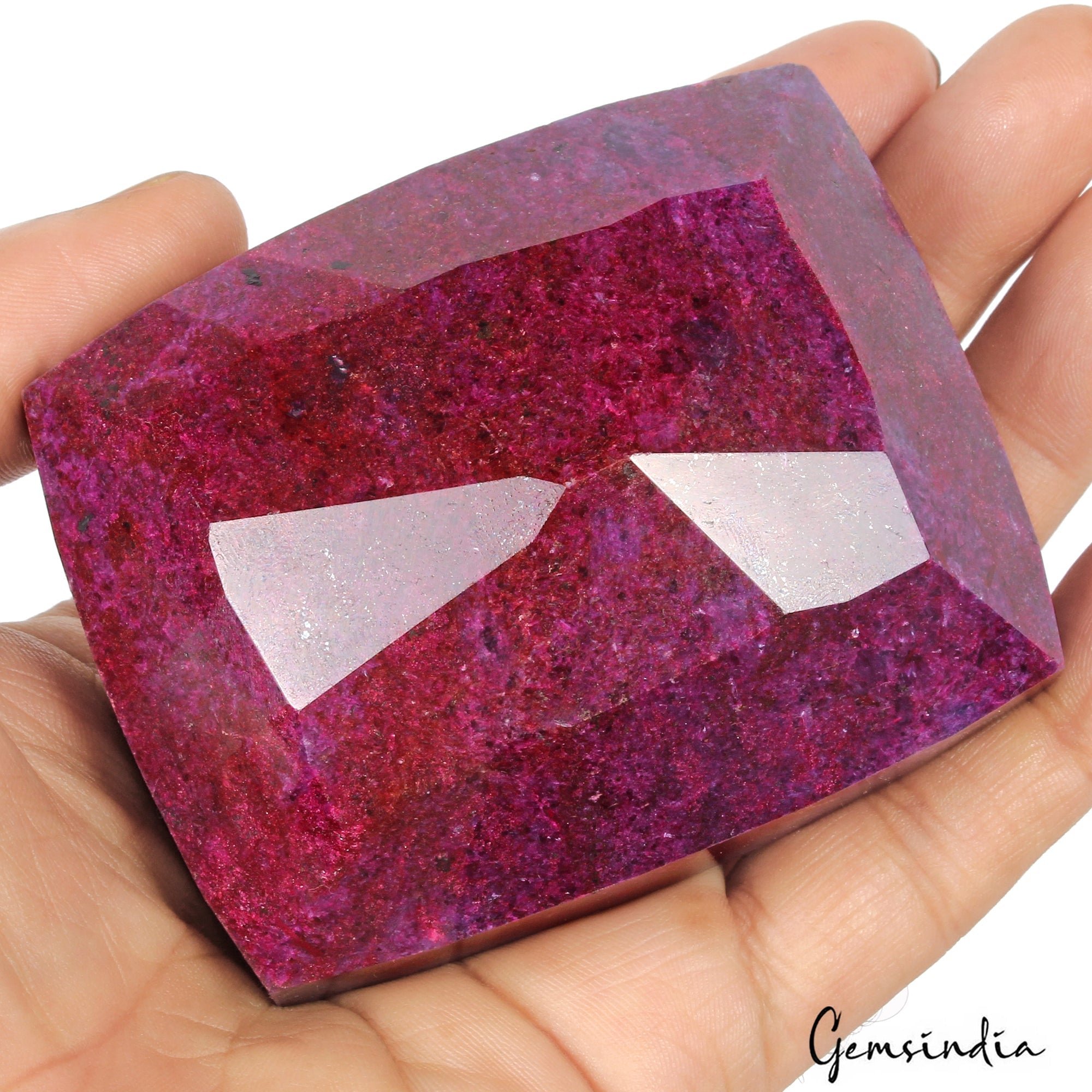 2430 Ct Large Natural Red Ruby Cushion Cut Earth Mined Museum Size Loose Gems