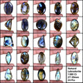 1380 Cts/24 Pcs natural Untreated Spectrolite Labradorite Mix Cab Loose Gems Lot