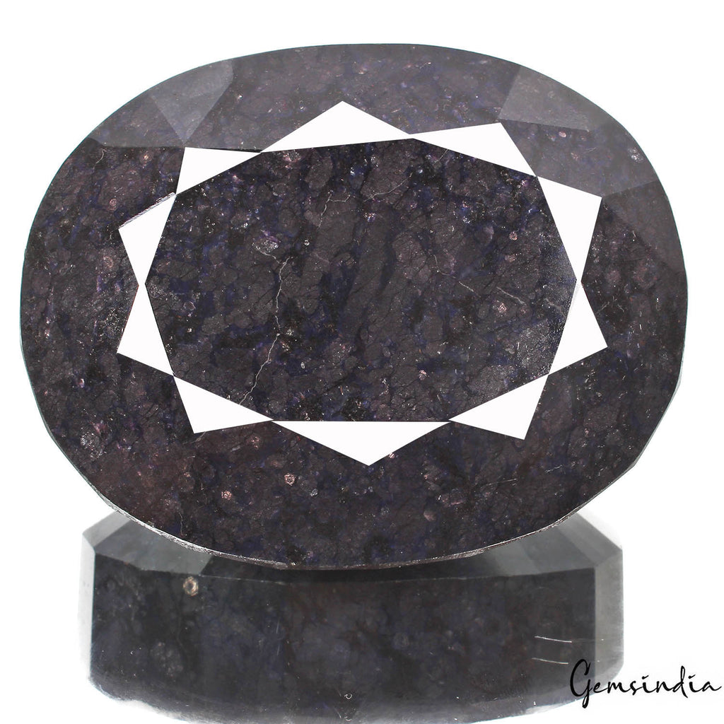 Certified 3669 Ct Natural Blue Sapphire Museum Size Oval Cut Loose Huge Gemstone