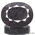 Certified 3669 Ct Natural Blue Sapphire Museum Size Oval Cut Loose Huge Gemstone