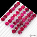 220.00 Ct Natural Red Pink Beryl Round Cut Loose Wholesale Gemstone Lot 36 Pcs
