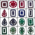 5200 Ct Natural Red Ruby Emerald Sapphire Mix Faceted Earth Mined Gems Lot 16 Pc