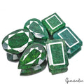 2500 Cts/6 Pcs Natural Brazilian Bottle Green Emerald Mix Cut Huge Loose Gem Lot