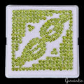 Peridot Lot, Loose Gemstone, Untreated, Green — 251 Pieces, 4mm, 77.00 Ct