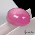 Certified 8 Cts Natural Pink Star Ruby Oval Cab Precious Loose Gem For Ring-RH