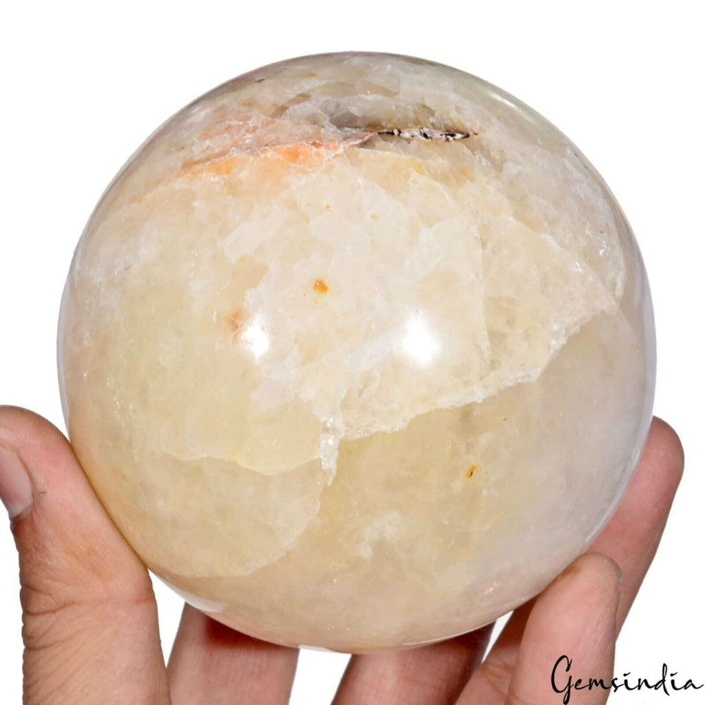 5500 Cts Natural Yellow Aventurine Huge Gem Sphere Crystal Healing Mineral-89mm