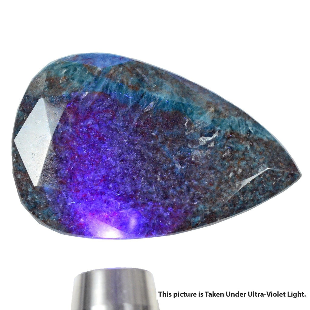 1885 Ct Natural Untreated Ruby Kyanite Pear Cut Faceted Earth Mined Huge Gems