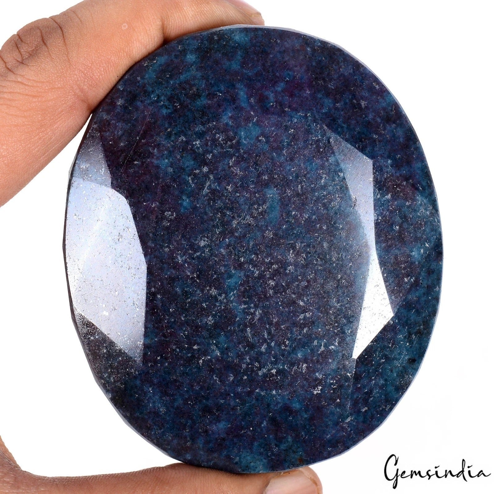 2720 Ct Natural Untreated Ruby Kyanite Oval Cut Faceted Earth Mined Loose Gems