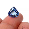 D Block Green Blue 5.15Ct Natural Tanzanite Certified Pear Flawless Tanzania Gem