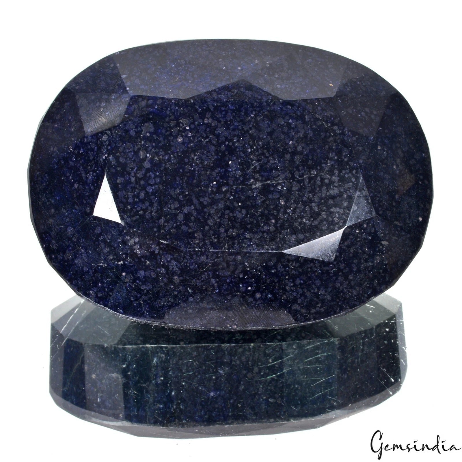Museum Size 3500 Ct Natural Dark Blue Sapphire Oval Faceted Huge Earth mined Gem