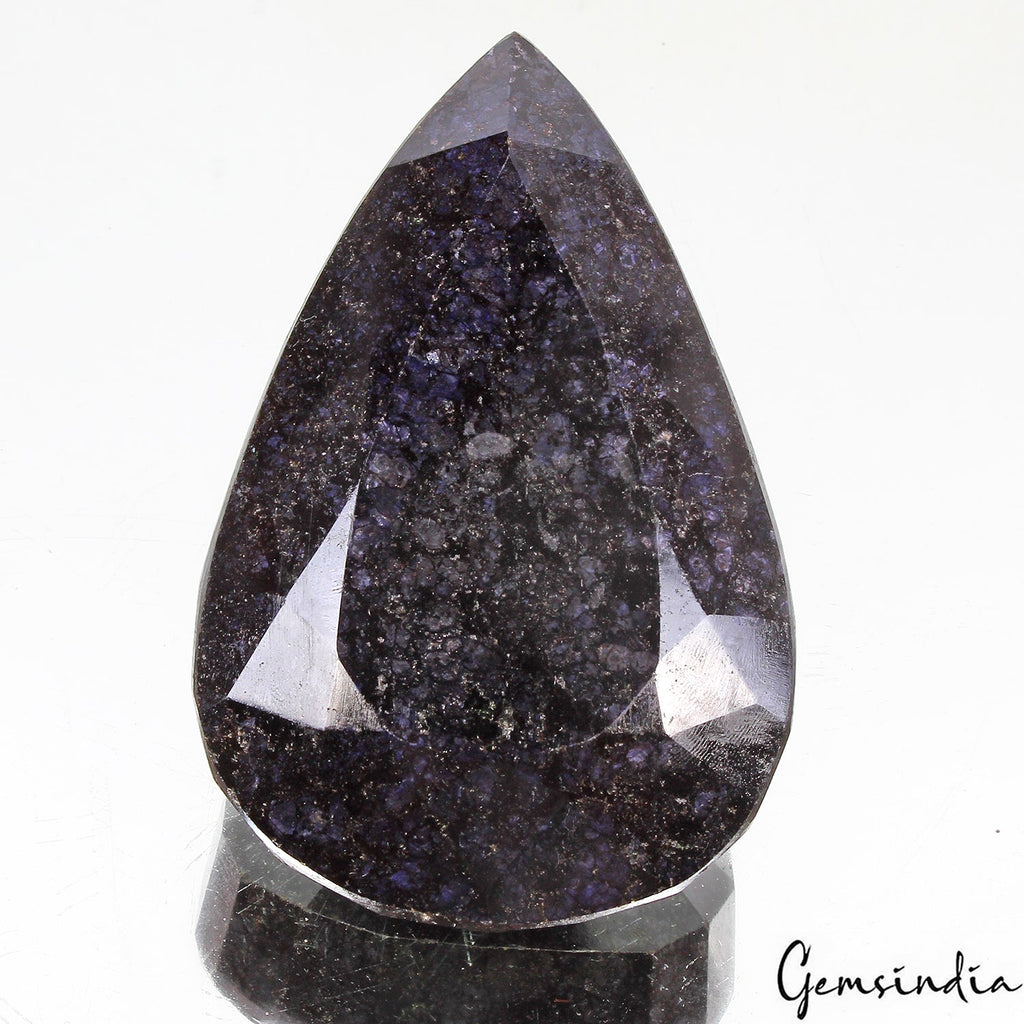 Certified 3150 Cts Natural Deep Blue Sapphire Pear Cut Museum Grade Gemstone
