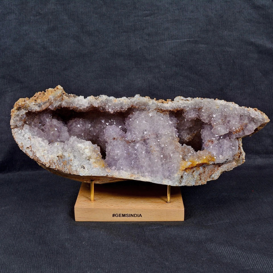 3.2 Kg Huge Natural Purple Amethyst Geode Cave Cluster Crystal Specimen Healing