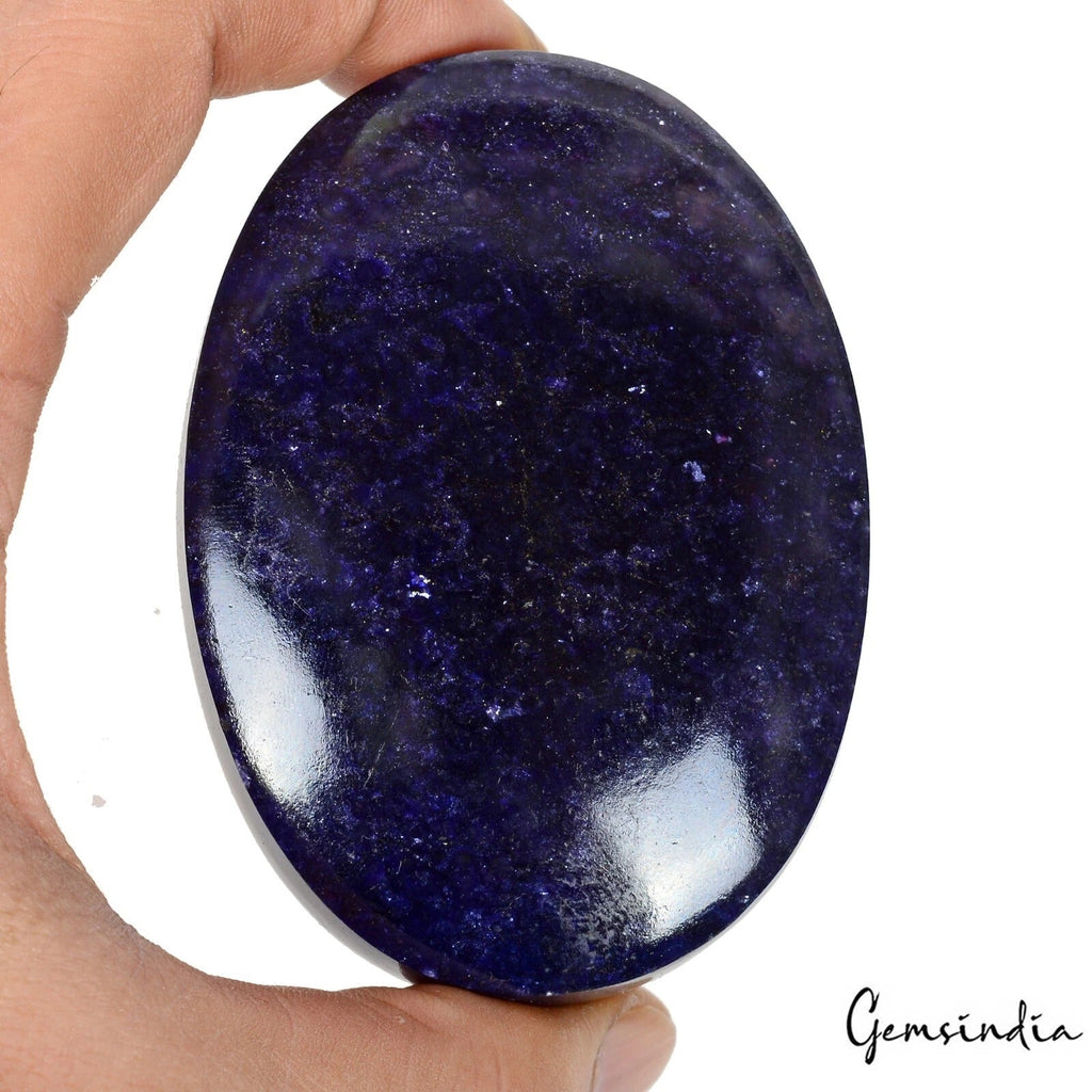 1870Ct Natural Madagascar Blue Sapphire Oval Cabochon Loose Earth mined Gemstone
