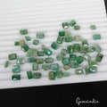 Emerald Lot, Loose Gemstone, Color Enhanced, Green — 58 Pieces, 6mm to 11mm, 150.00 Ct, Brazil