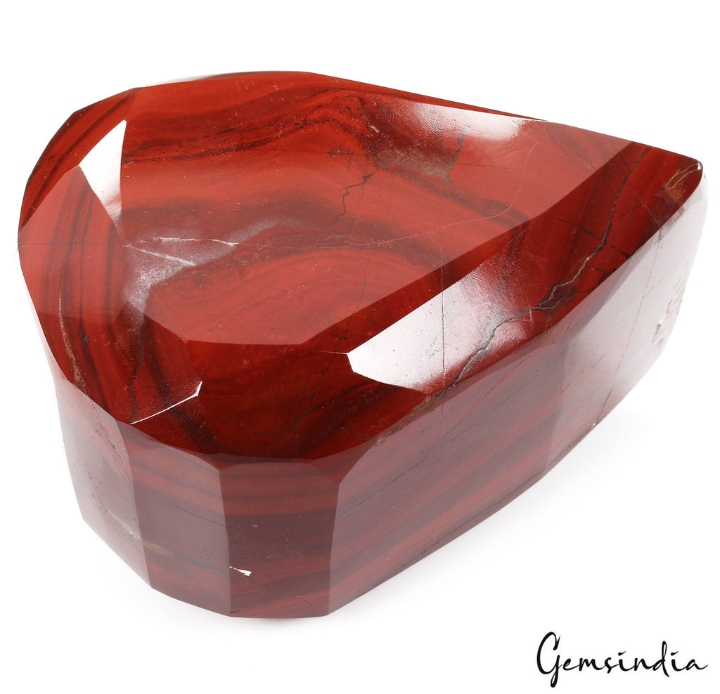 1344 Gram Natural Untreated Red Jasper Huge Pear Cut Loose Large Gemstone