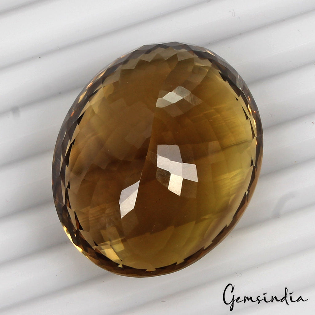 Share VVS 97.85 Ct Natural Citrine AAA Untreated Huge Faceted Oval Cut Loose Gem