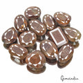 1830 Cts/13 Pcs Natural Untreated Brown Sapphire Mix Faceted Cut Wholesale Gems