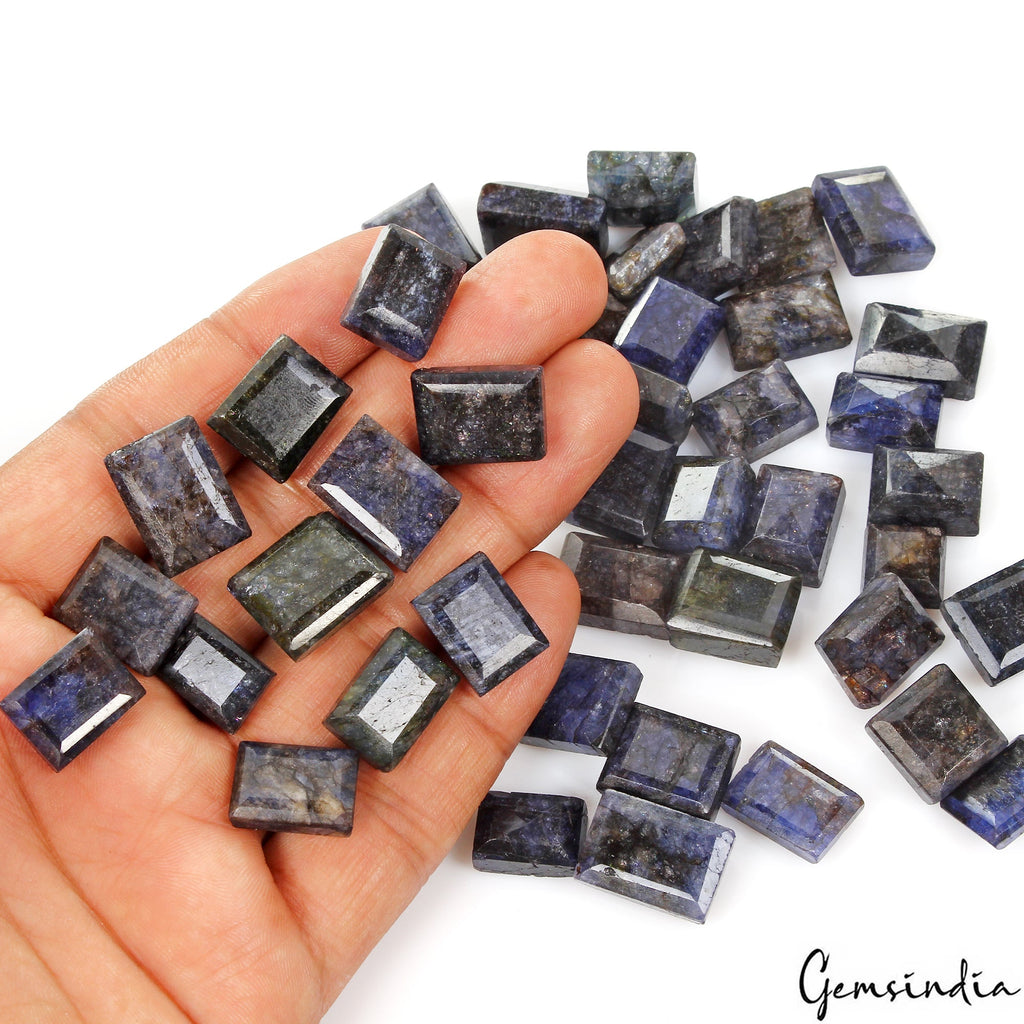 600 Cts Natural Blue Beryl Mix Cut Loose Gemstones for Jewelry Making~  42 Pcs