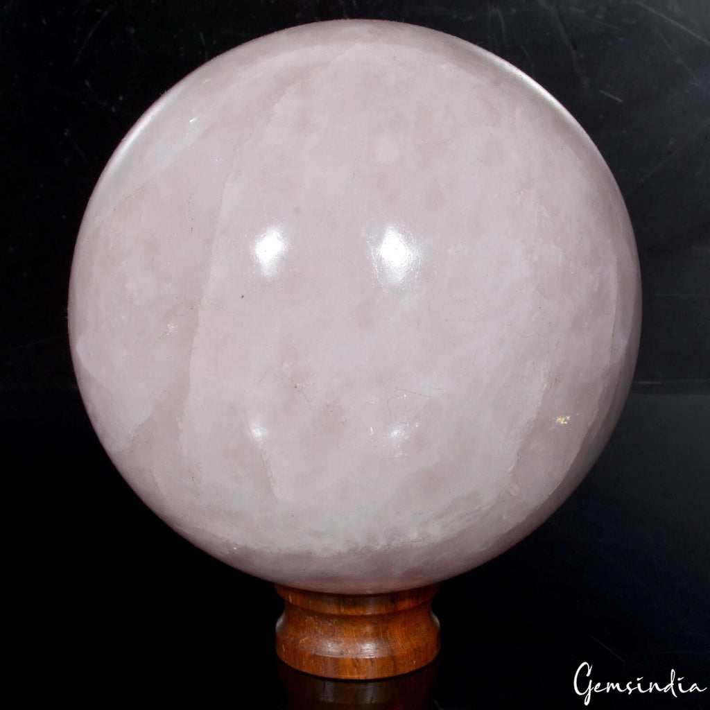 4670 Cts Natural Untreated Rose Quartz Huge Gem Sphere Crystal Healing Minerals
