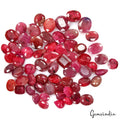 Superb Wholesale 184.60 Cts/64 Pcs Natural Red Ruby Mix Cut Gems Lot For Jewelry