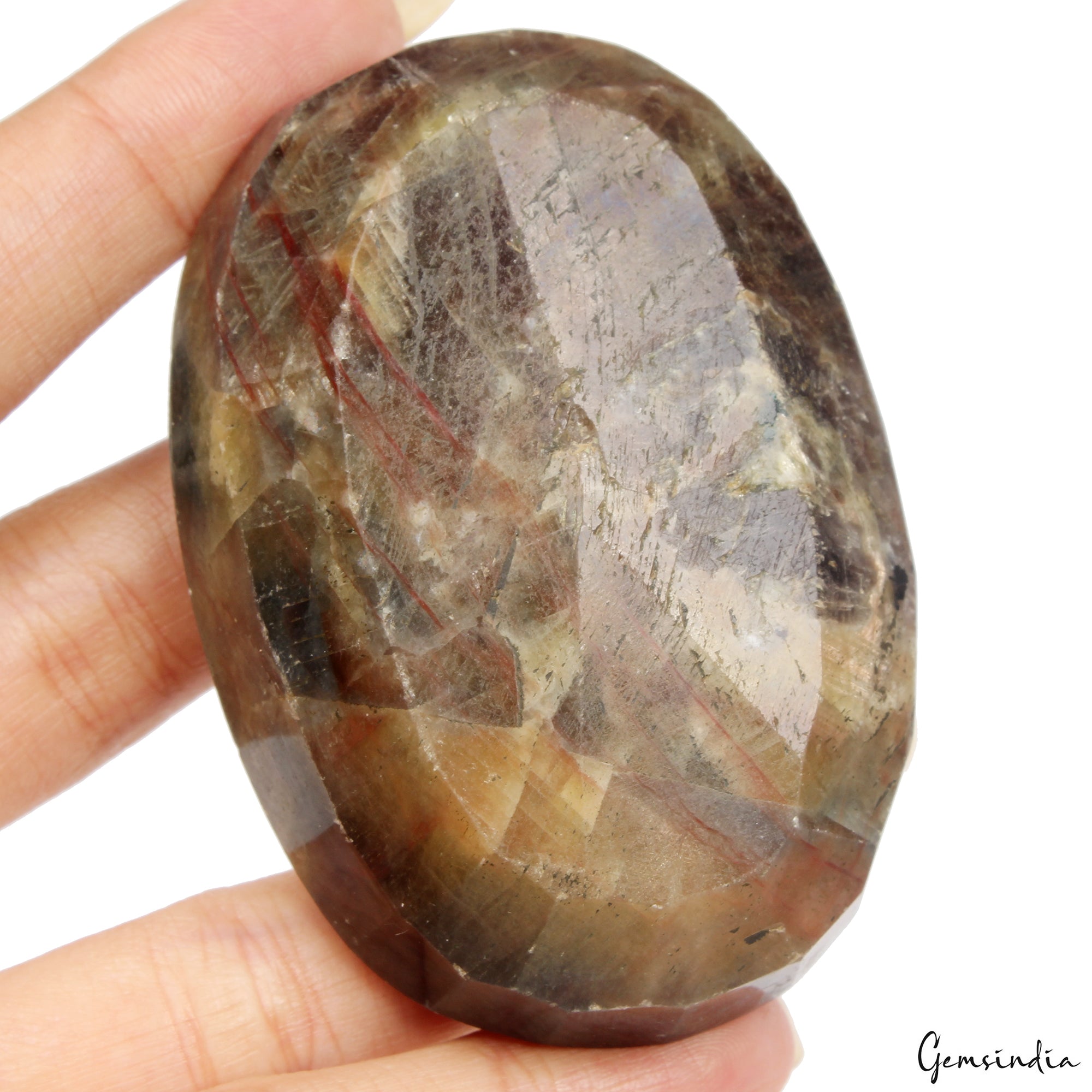 980 Ct Natural Untreated Golden Brown Sapphire Oval Faceted Loose Huge Loose Gem