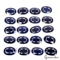 Blue Sapphire Lot, Loose Gemstone, Color Enhanced — 20 Pieces, 30x20 mm, 1020 Ct, Madagascar