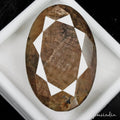 Certified 360 Cts Natural Untreated Brown Sapphire Oval Faceted Loose Huge Gem