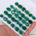 Certified 340 Ct Natural Brazilian Green Emerald Oval Cut Loose Ring Size Gems