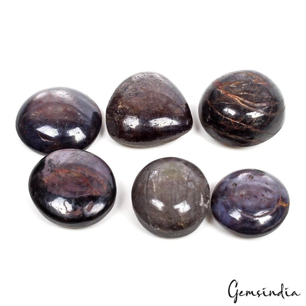 Certified 178 Cts Natural Star Ruby Mix Cabochon Loose Untreated Gemstones~6 Pcs