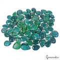 63 Pcs Natural Green Emerald Pear Cut Loose 13-22mm Gemstones, Brazilian~ 550 Ct