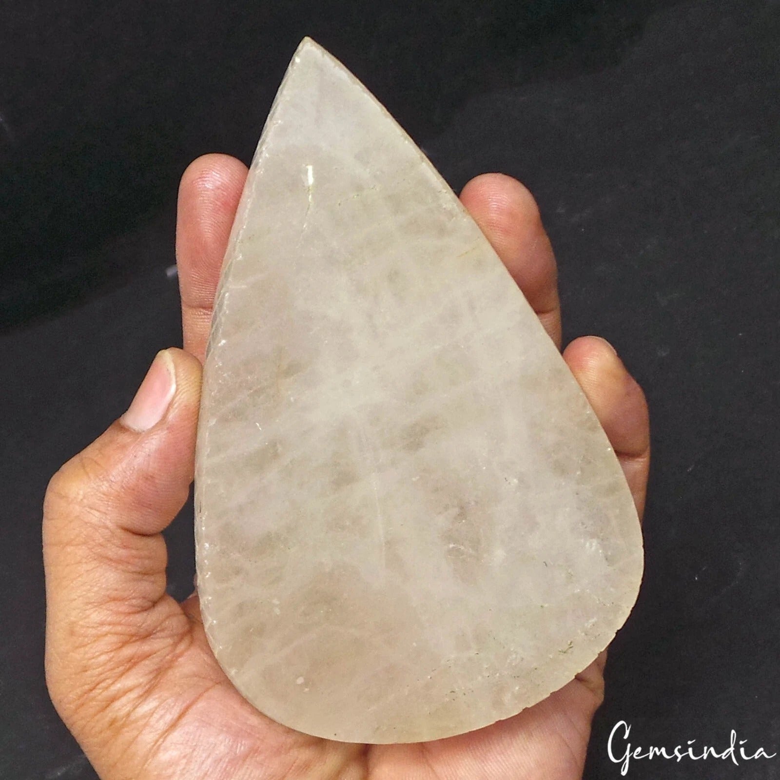 2630 Ct Natural Hand Carved White Crystal Quartz Earth Mined Huge Size Loose Gem