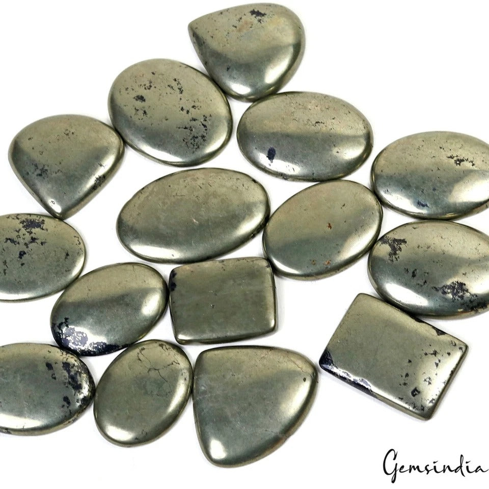 1100 Cts Wholesale Lot Natural Apache Gold Pyrite Mix Cabochon Arizona Gemstones