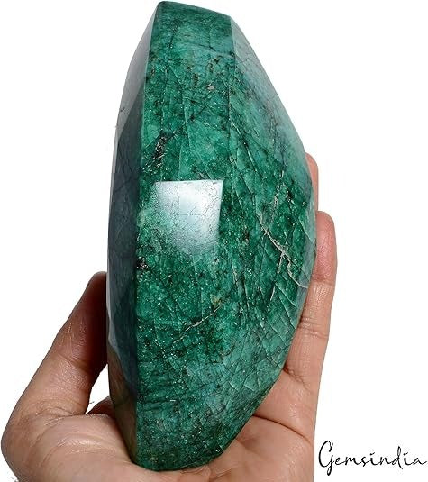 1.16 Ct Natural Emerald Marquise Faceted Earth Mined Huge Gems From Brazil NM